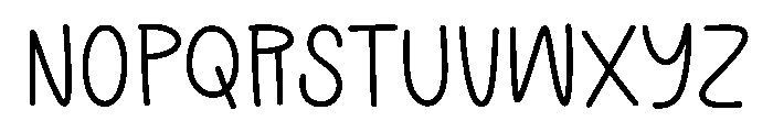 Greatest Font UPPERCASE