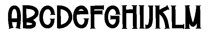 Greats School Font UPPERCASE
