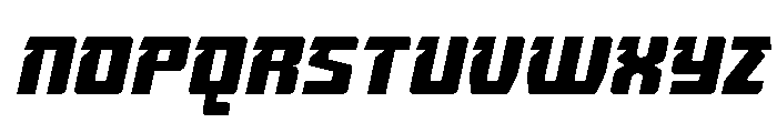 Greaty Italic Font UPPERCASE
