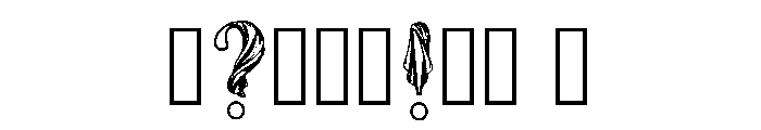 Grebe Regular Font OTHER CHARS