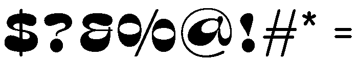 Green Felas Regular Font OTHER CHARS