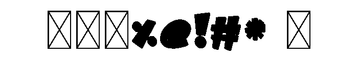 Green Holly Pop Font OTHER CHARS