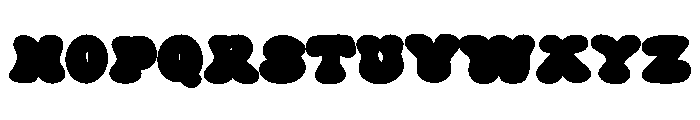 Green Pink Font LOWERCASE