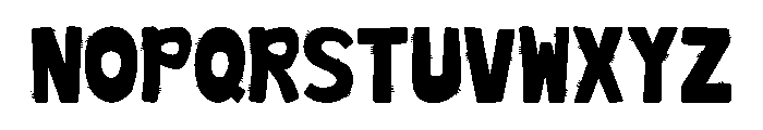 Green Plaid 2 Font UPPERCASE