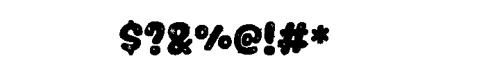 Green Star Font OTHER CHARS