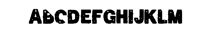 Green Star Font UPPERCASE