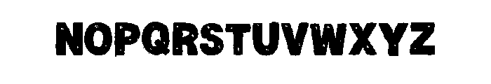 Green Star Font UPPERCASE