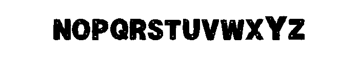 Green Star Font LOWERCASE