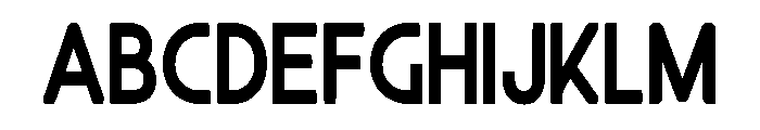 Greencover Font UPPERCASE