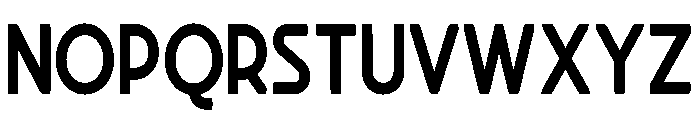 Greencover Font LOWERCASE