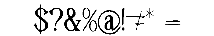 Greene Font OTHER CHARS
