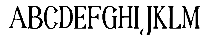 Greene Font UPPERCASE