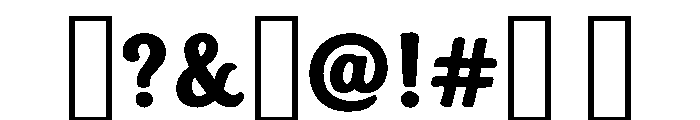 Greentree Font OTHER CHARS