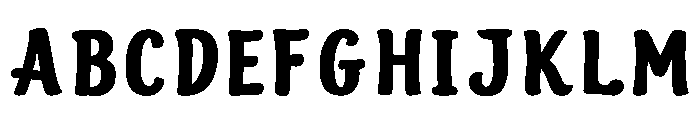 Greentree Font UPPERCASE