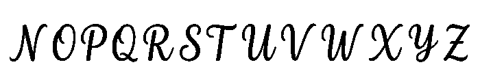 Greer Regular Font LOWERCASE