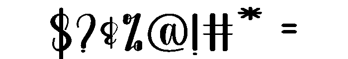Greeting1 Font OTHER CHARS