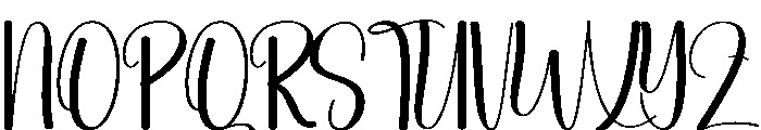 Greeting1 Font UPPERCASE