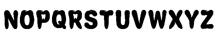 Gregg Regular Font UPPERCASE