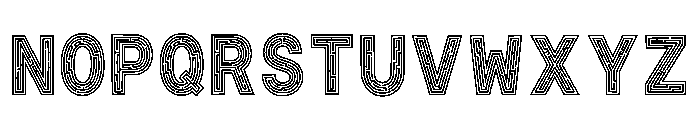 Gregoria Regular Font UPPERCASE