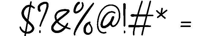 Gregory Bouchet Sans Font OTHER CHARS