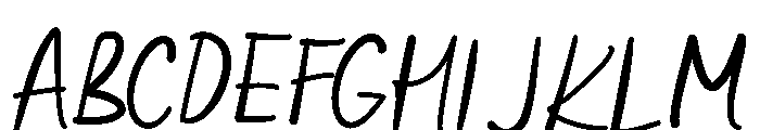 Gregory Bouchet Sans Font UPPERCASE