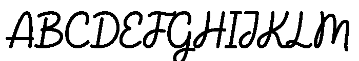Greita Font UPPERCASE