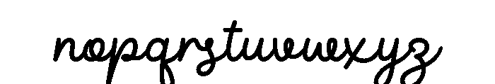 Greita Font LOWERCASE