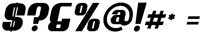 Greppe Italic Font OTHER CHARS