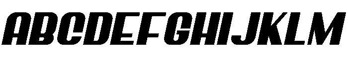 Greppe Italic Font UPPERCASE