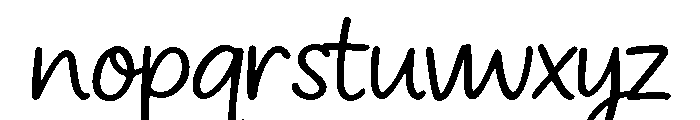 Gresley Sans Font LOWERCASE