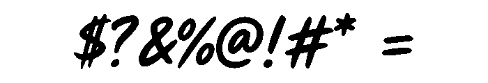Grestanic Regular Font OTHER CHARS