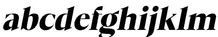 Gretha Serif Black Italic FONT