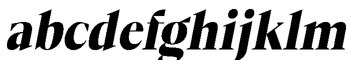 Gretha Serif Black SemiCond Ita FONT