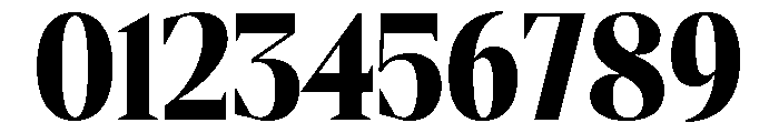 Gretha Serif Black SemiCond Font OTHER CHARS
