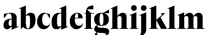 Gretha Serif Black SemiCond FONT
