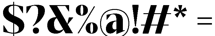 Gretha Serif Black Var Font OTHER CHARS