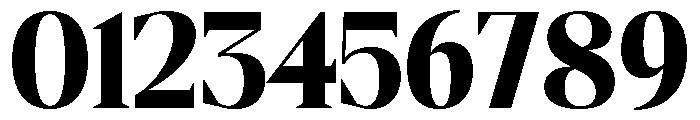 Gretha Serif Black Font OTHER CHARS