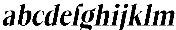 Gretha Serif Bold Cond Ita FONT