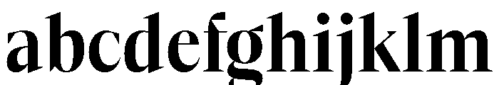 Gretha Serif Bold SemiCond FONT