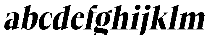 Gretha Serif ExtBd Cond Ita FONT