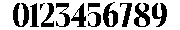 Gretha Serif ExtBd Cond Font OTHER CHARS