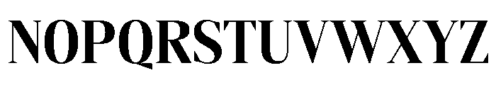 Gretha Serif ExtBd SemiCond Font UPPERCASE