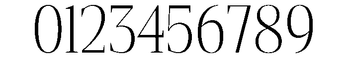 Gretha Serif ExtLt Cond Font OTHER CHARS