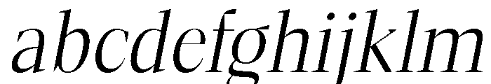 Gretha Serif Light SemiCond Ita FONT