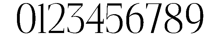 Gretha Serif Light SemiCond Font OTHER CHARS