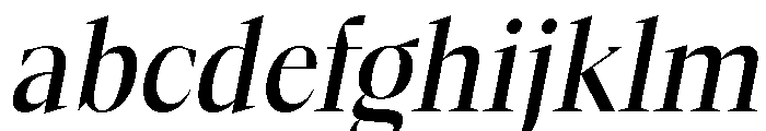 Gretha Serif Med SemiCond Ita FONT
