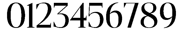 Gretha Serif Medium Font OTHER CHARS