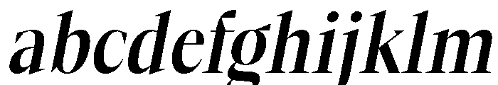 Gretha Serif SemBd Cond Ita FONT