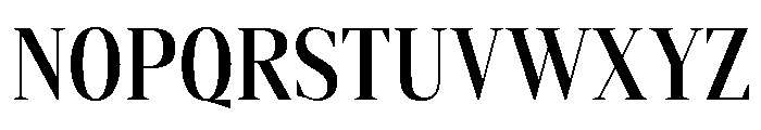 Gretha Serif SemBd Cond Font UPPERCASE