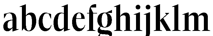 Gretha Serif SemBd Cond FONT